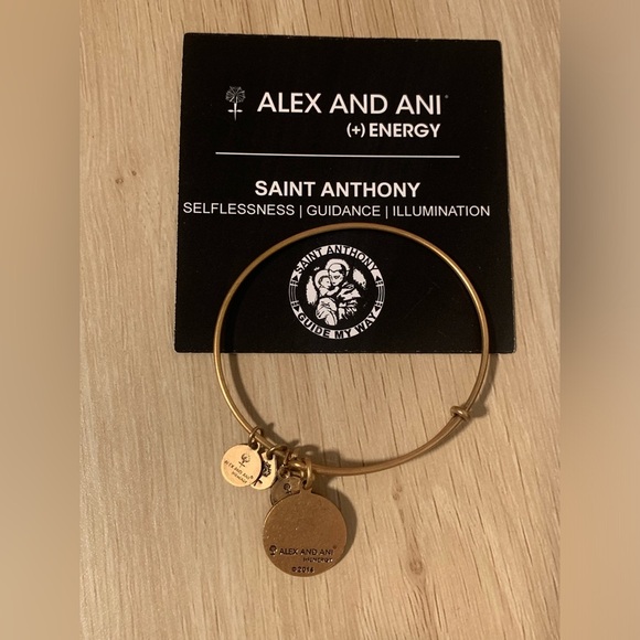 PRELOVED ALEX AND ANI SAINT ANTHONY CHARM BRACELET - Picture 2 of 2